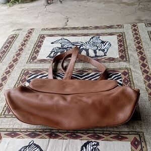 BROWN BALLY BACKPACK PURSE